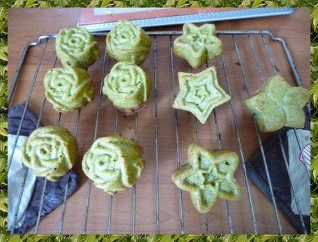 Bouquet de cakes vert Matcha Bouquet de cakes vert Matcha