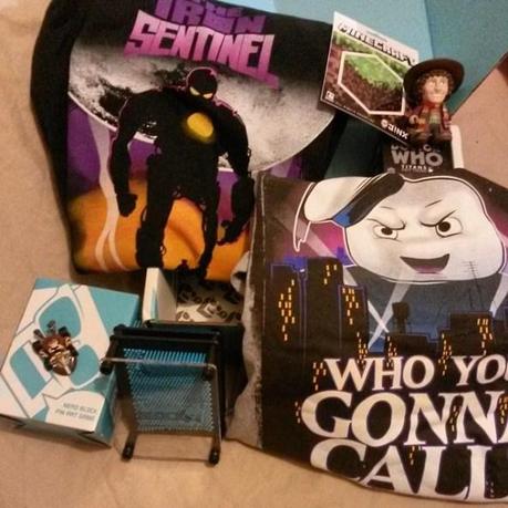 Test de la Nerd Block de juin 2014 Et voilà le tout
