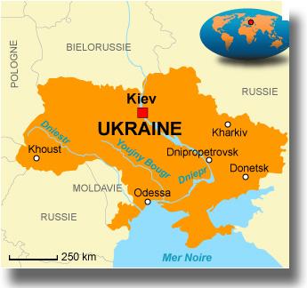Ukraine carte