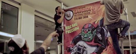 Bangkok moto festival 2014, dans les coulisses [HD]
