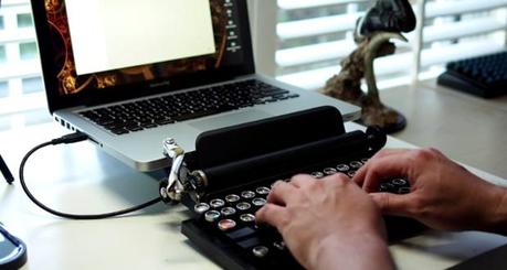 Un clavier de machine à écrire pour votre iPad
