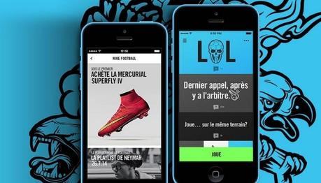 Nike lance son application mobile dédiée au football