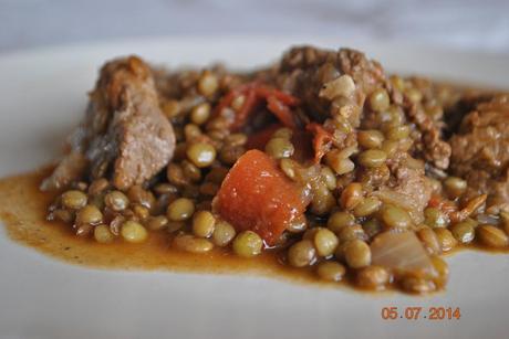 Lentilles à la marocaine