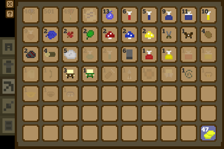 Song of the Myrne - Tri de l'inventaire Song of the Myrne - Tri de l'inventaire