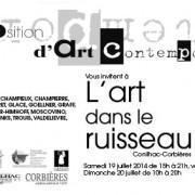 18ème exposition l’Art dans le ruisseau | Conilhac-Corbières, Aude