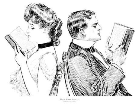 La Gibson Girl : icône américaine de la Belle Epoque Their-first-quarrel---Gibson.jpg