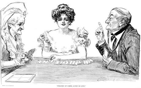 La Gibson Girl : icône américaine de la Belle Epoque Unlucky-at-Cards--Lucky-in-Love.---Gibson-1902-copie-1.jpg