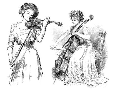 La Gibson Girl : icône américaine de la Belle Epoque Musique-Gibson.jpg