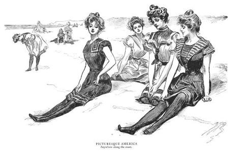 La Gibson Girl : icône américaine de la Belle Epoque Anywhere-along-the-coast---Gibson.jpg