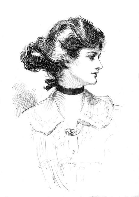 La Gibson Girl : icône américaine de la Belle Epoque A-daughter-of-the-South---Gibson-1909.jpg