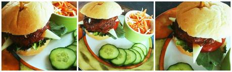 Burgers de porc et de chorizo Burgers de porc et de chorizo