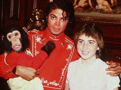 Michael Jackson et Donna Ashlock, le 8 mars 1986 Donna