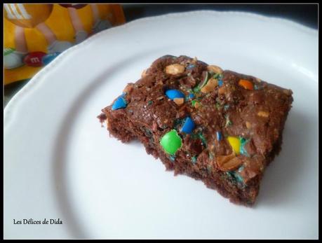 brownie aux mnm's P1020664