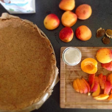 Tarte rustique abricots-framboises (vegan) image-4