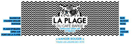 Avec La Plage du Café Barge, cet été, ça va bouger sur les quais de Paris !