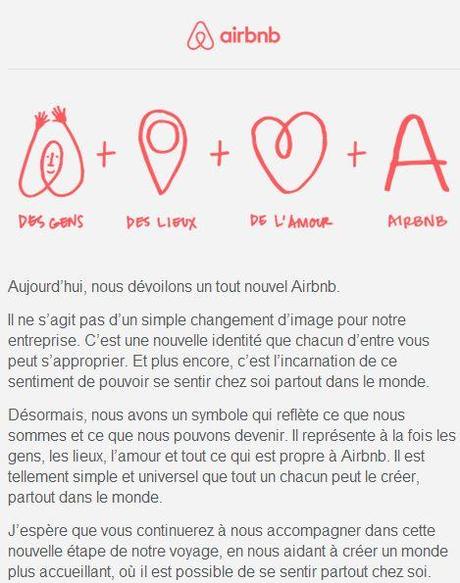 airbnb change de logo airbnb logo explained