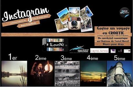 outil emarketing instagram concours  prix concours instagram photographie photo
