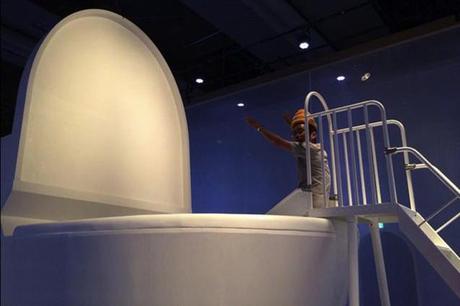 Une exposition Japonaise très ludique sur les toilettes Toilet-exhibition-Tokyo-03