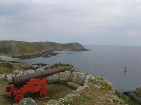 Première semaine de navigation Les Sept Îles, vue de l'Ile Aux Moines