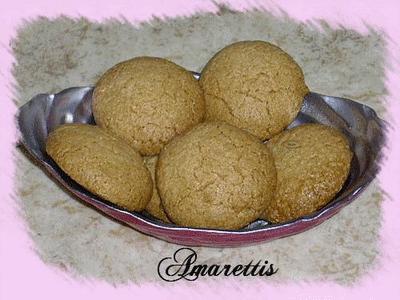 amarettis Délicieux amarettis