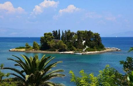 28 degrés, la température idéale pour les vacances ! Ile grecque de Corfu (Kerkya )