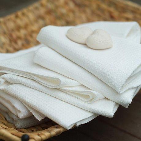 objets serviette à main gauffrée