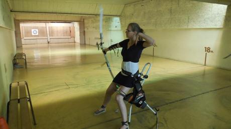 TIR A L’ARC HANDISPORT – AU TRAVAIL !! ARC MEL 2014