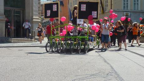 Gay pride Munich 2014/ Münchner CSD 2014 / Marche des fiertés munichoise 2014.