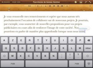 6 applications pour écrire avec votre iPad