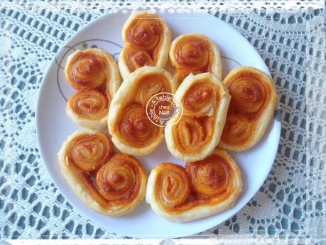 Feuilletés au délice de piquillos feuilletés délice de poivrons