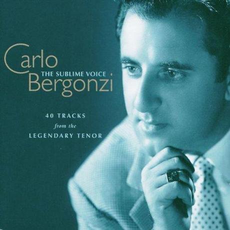 Carlo Bergonzi, couverture des 2Cds de DECCA