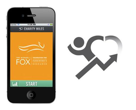 Charity Miles sur iPhone, vous permet de financer une ONG en faisant du sport