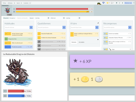 Les outils anti-procrastination HabitRPG