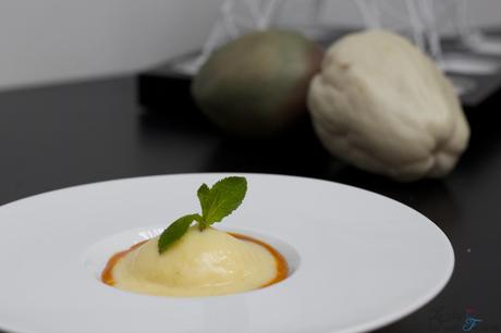 Glace christophine & mangue Glace christophine & mangue