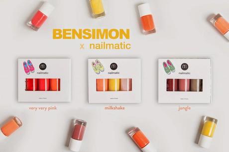 Nailmatic, les vernis qui montent! Nailmatic x Bensimon