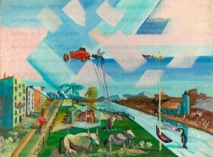 Roland Noël, la Gaspésie en peinture peinture gaspésie tourisme péninsule gaspésienne roland noel
