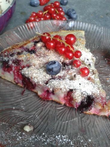 Pancake géant aux fruits d’été (ou crépiau, crêpe ou gâteau à la poêle… au choix) crépe fruits été