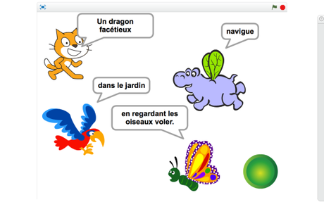 Little Short Random French Stories on Scratch