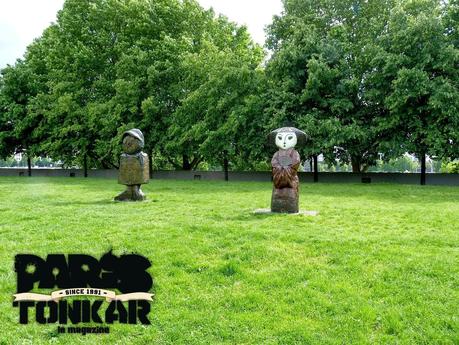 Les enfants du Monde par Rachid Khimoune au parc de Bercy