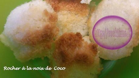 Rochers a la noix de coco au thermomix 2