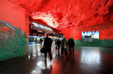Les plus belles stations de métro se trouvent à Stockholm