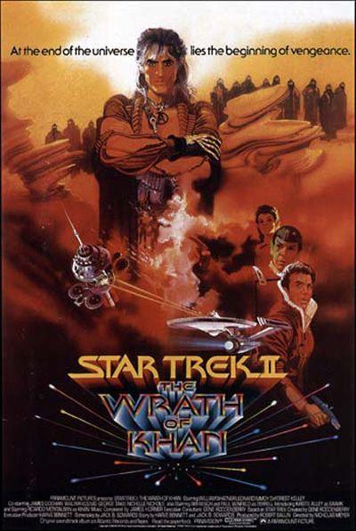Affiche USA - Star Trek II, la colère de Khan