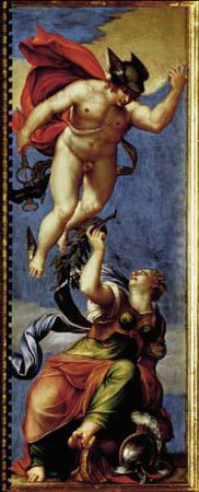 Giambattista Ponchino : Mercurio e Minerva