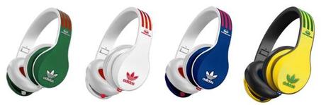 Casques Adidas Country Colour by Monster, en avant la couleur