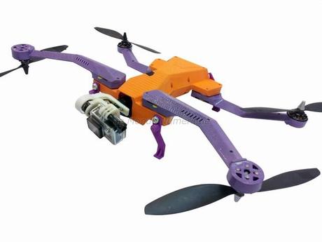 En approche : le drone auto-suiveur conçu grâce à l’impression 3D