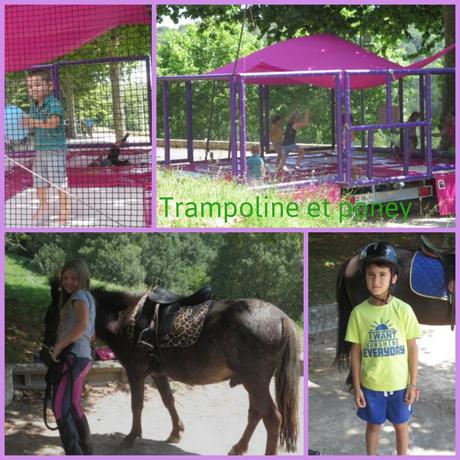 Journée des enfants trampoline et poney