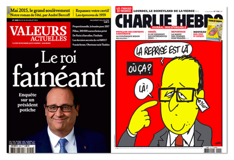 © Valeurs Actuelles - Charlie Hebdo