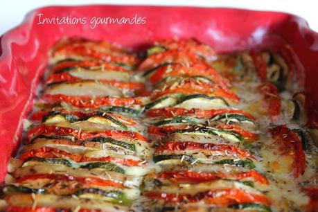 Tian de pommes de terre, tomates, courgettes et mozzarella IMG_3578