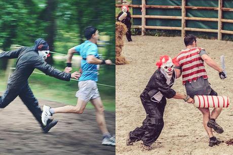 Course Got balls : éviterez-vous les clowns ? clowns got balls