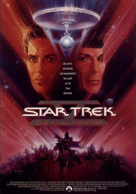 Affiche USA - Star Trek V, l'ultime frontière
